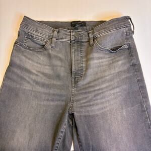 Banana Republic HR Demi Bootcut Med Gray Wash Denim Women Jeans US 6/28 Indie